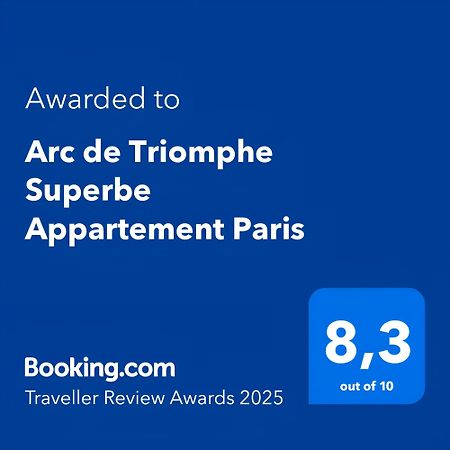 Arc De Triomphe Superbe Appartement Paris Free Netflix Exterior foto