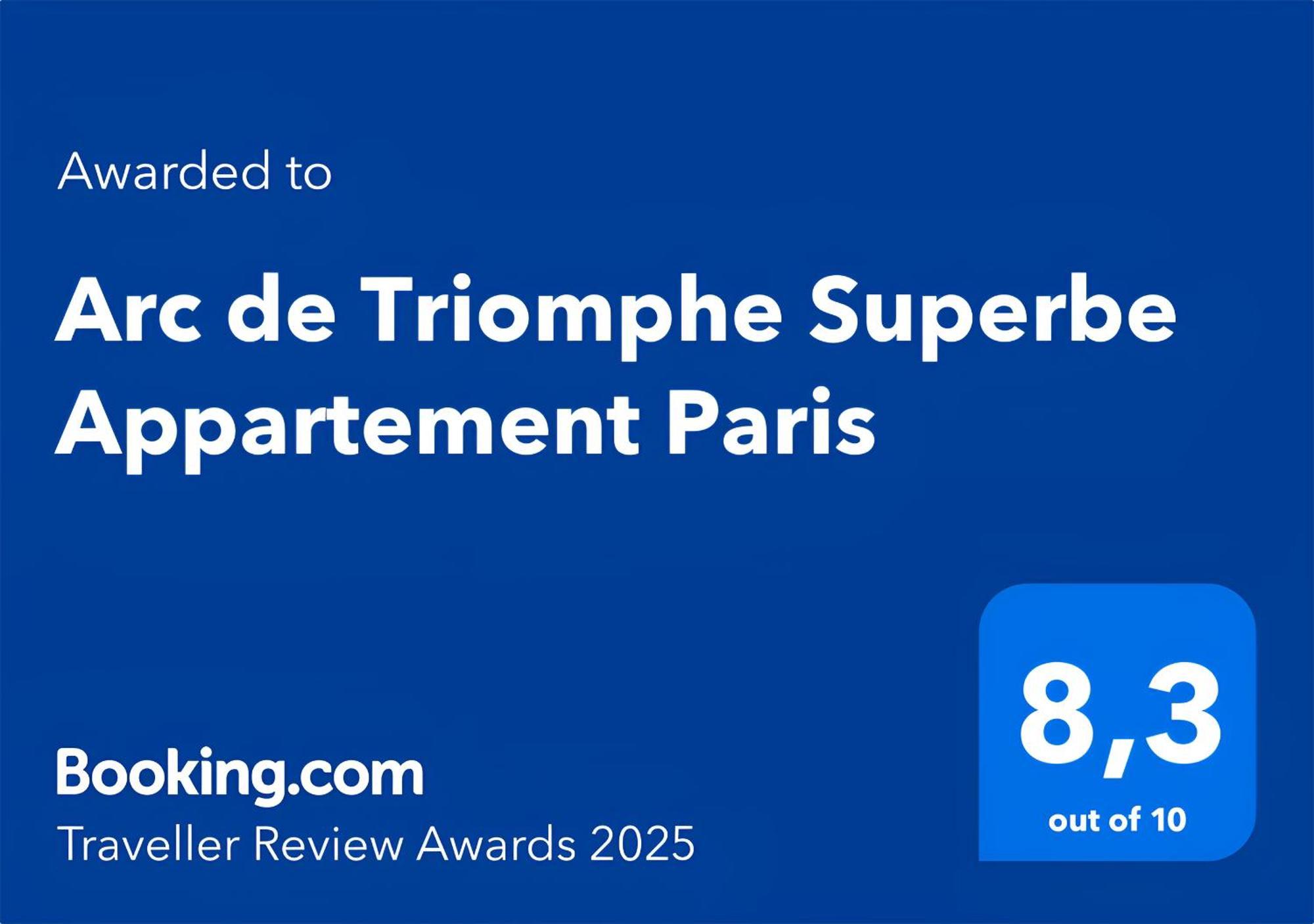 Arc De Triomphe Superbe Appartement Paris Free Netflix Exterior foto